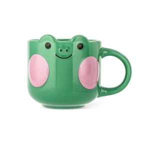 Thyme & Table 13.9 fl oz Figural Frog Stoneware Mug