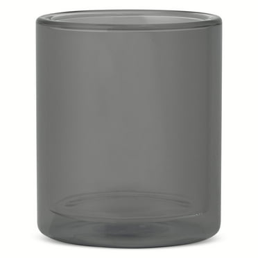Thyme & Table 13 fl oz Black Double Wall Drinking Glass