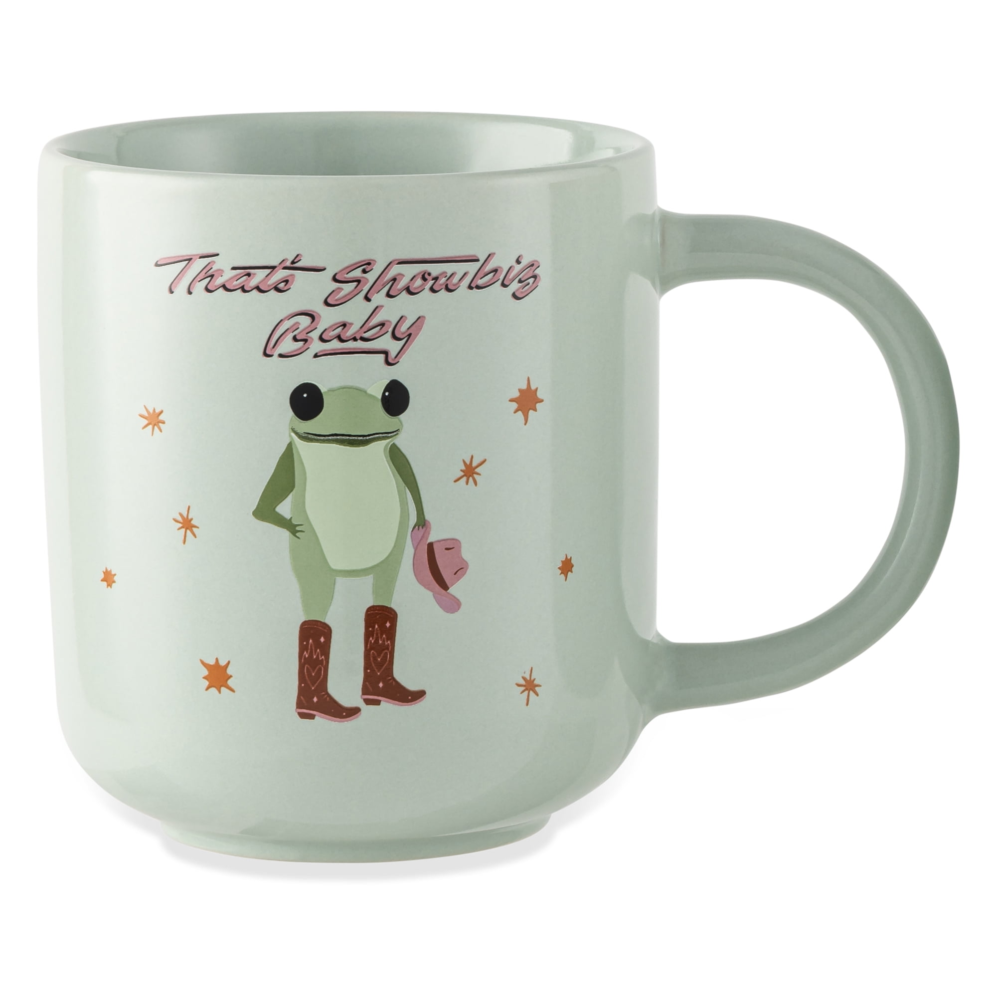 Thyme & Table 16.2 fl oz That's Showbiz Baby Frog in Boots Stoneware ...