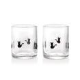 thumbnail image 1 of Thyme & Table 12 fl oz Halloween Cat Charm Drinking Glasses, Set of 2, 1 of 6