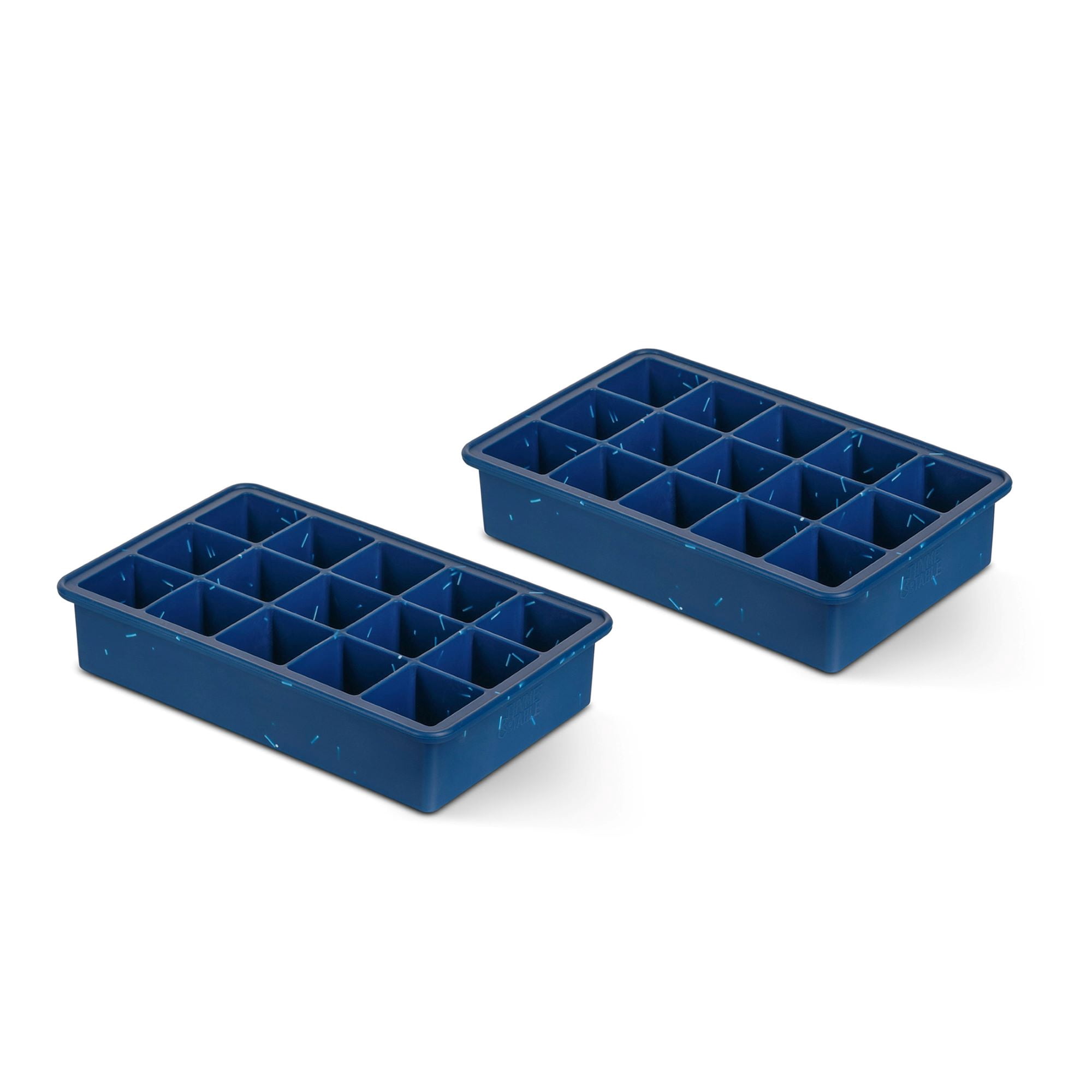 Thyme & Table 2-Pack Blue Silicone Ice Cube Trays