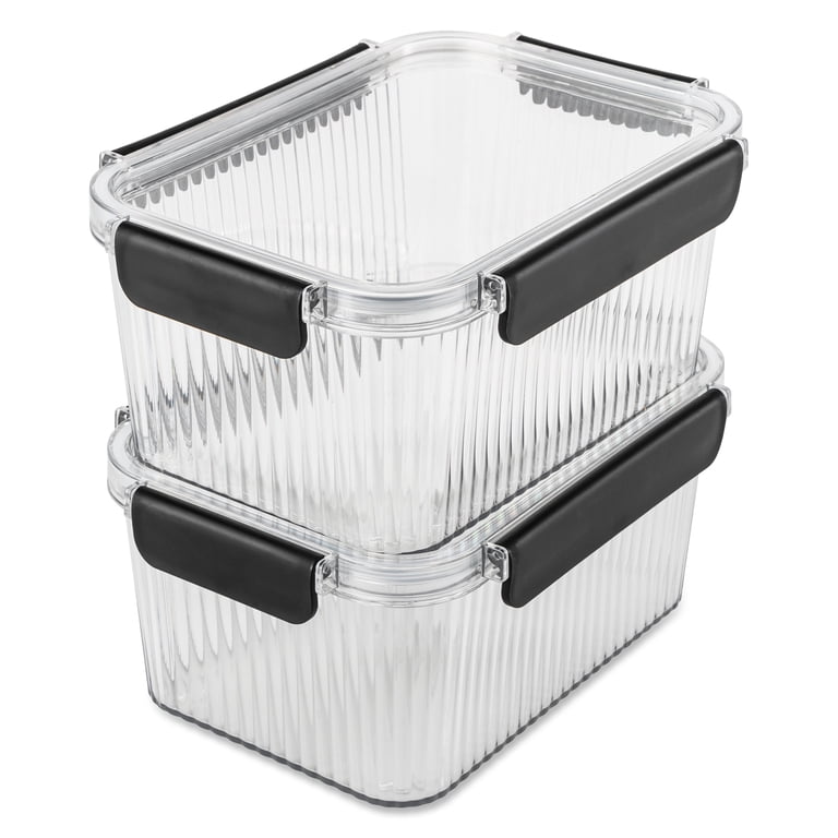 Thyme & Table 2 Pack 7 Cup Food Storage Containers, Airtight