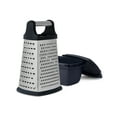 thumbnail image 1 of Thyme & Table 2-Piece 4-Sided Stainless Steel Box Grater Set, 1 of 6