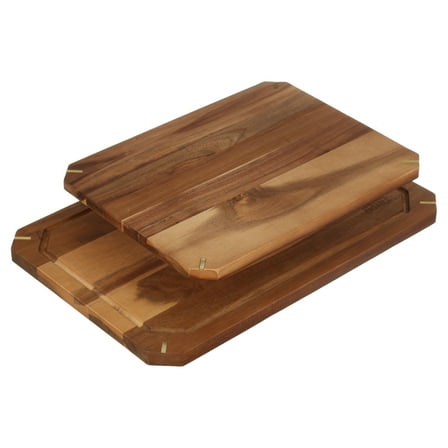 Thyme & Table 2-Piece Acacia Cutting Board Set