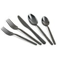 thumbnail image 1 of Thyme & Table Lumi 20-Piece Black Stainless Steel Flatware Set, Service for 4, 1 of 7