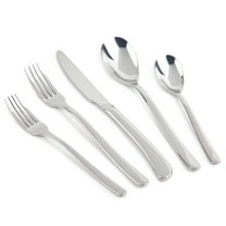 Thyme & Table 20-Piece Stainless Steel Royal Flatware Set, Stainless (Service for 4)