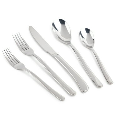 Thyme & Table 20-Piece Stainless Steel Royal Flatware Set, Stainless (Service for 4)