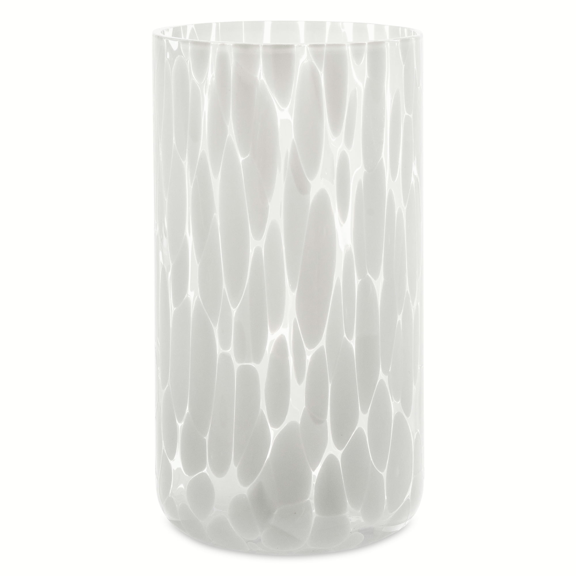 Thyme & Table 20 fl oz Tortoise Drinking Glass, White