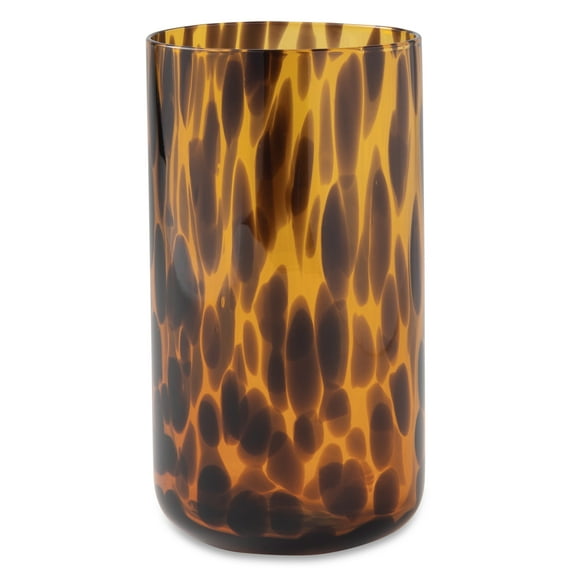 Thyme & Table 20 fl oz Brown Tortoise Drinking Glass