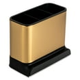 thumbnail image 1 of Thyme & Table 3 Compartment Kitchen Sink Caddy, Gold, 1 of 7