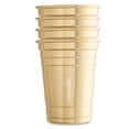 thumbnail interactive-video image 1 of Thyme & Table 17 fl oz Gold Party Cups, Set of 4, 1 of 5