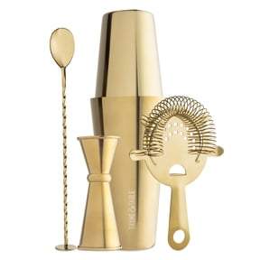 Thyme & Table Stainless Steel Gold Bar Tools, Set of 4