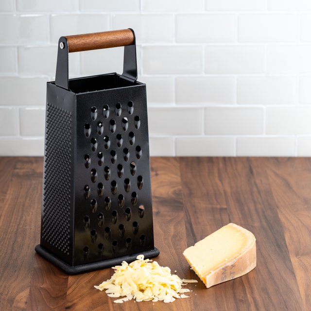 Find Your Perfect Thyme & Table 4Sided Box Grater with Acacia Handle