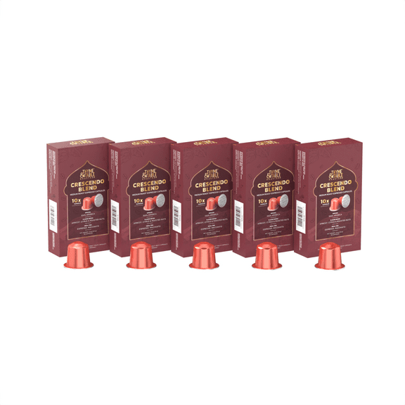 Thyme & Table 50 pack Espresso Capsules, Medium Roast, Crescendo Blend