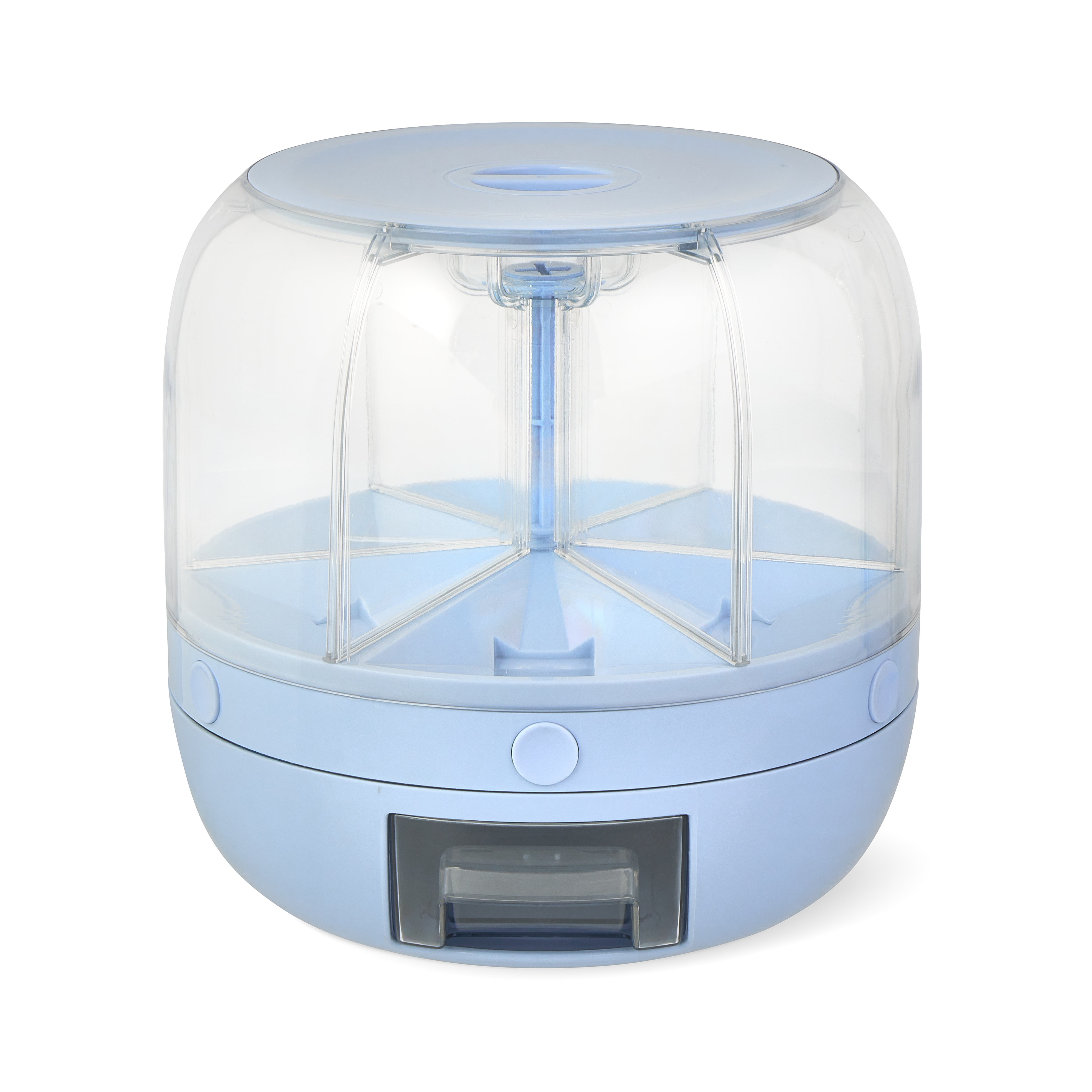 Thyme Table 6-Chamber Dry Food Dispenser – Space-Saving Pantry Organizer