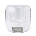 thumbnail image 1 of Thyme & Table 6 Section Rotating Food Storage Dispenser with Removable Drawer, White, 1 of 9
