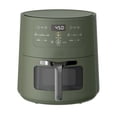 thumbnail interactive-video image 1 of Thyme & Table 6QT Air Fryer, with ThymeCrisp™ and Ceramic-Coated Nonstick Basket, Dusty Moss, 1 of 12