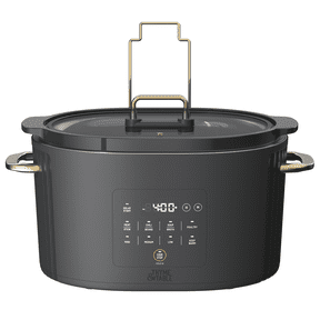 Thyme & Table 6QT Programmable Slow Cooker, Slate Grey