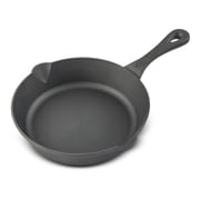 Thyme & Table 8" Smooth Milled, Pre-Seasoned Cast Iron Skillet