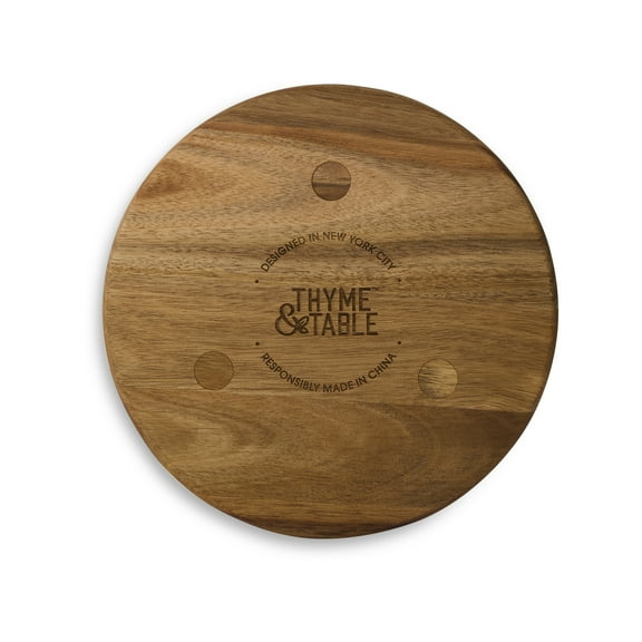 Thyme & Table Acacia Wood Magnetic Trivet