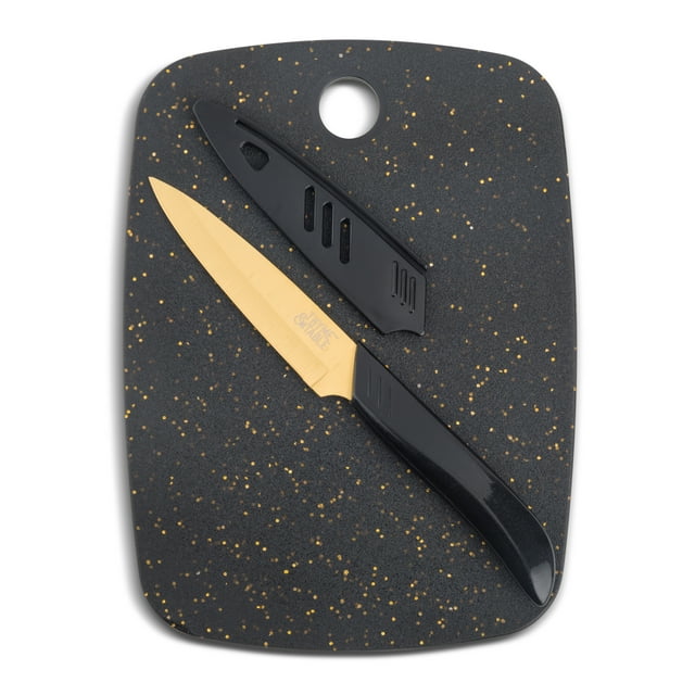 Thyme & Table Bar Board with Knife, 2Piece Set