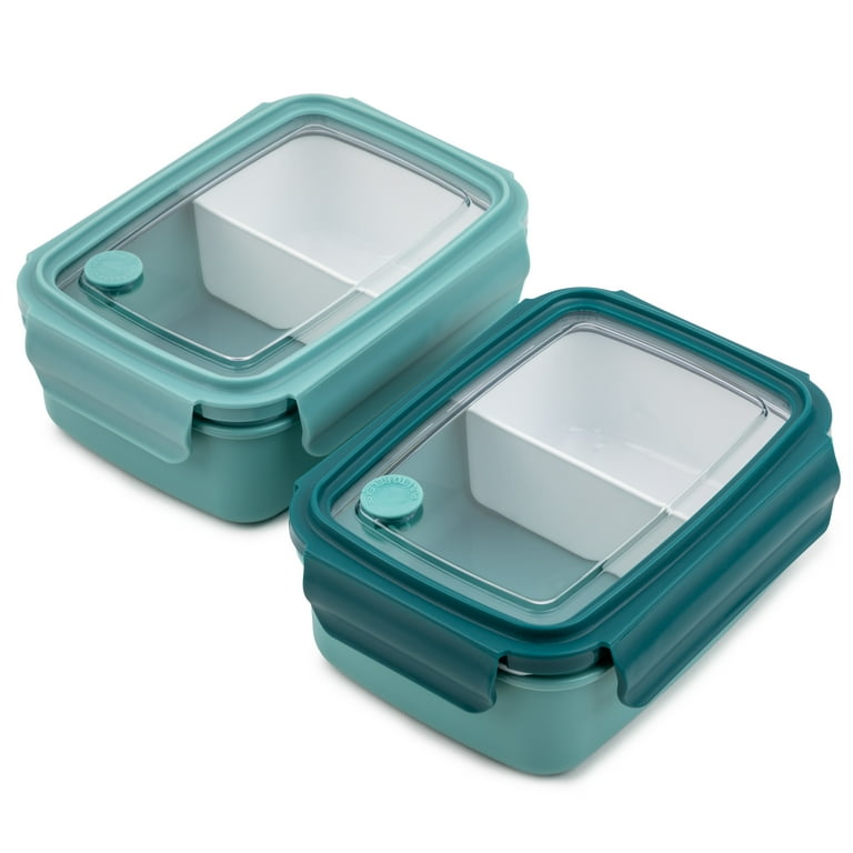 Lunch box with cutlery 1,7l - Turquoise - Deco, Furniture for