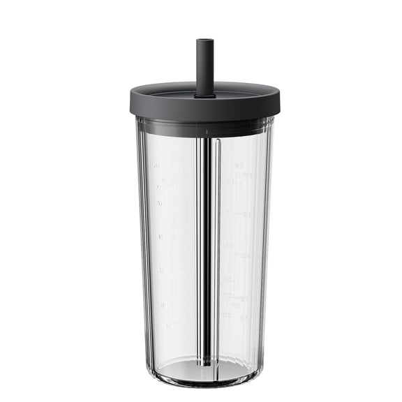 Thyme & Table 25 oz Blender to-Go Cup with Smart Seal Lid, Slate Grey