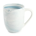 thumbnail image 1 of Thyme & Table Blue Marble Stoneware Coffee Mug, 15 fl oz, 1 of 6