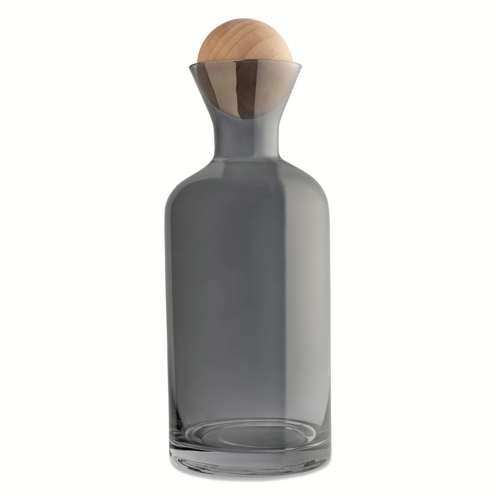 Thyme & Table Carafe with Rubber Wood Stopper - Walmart.com