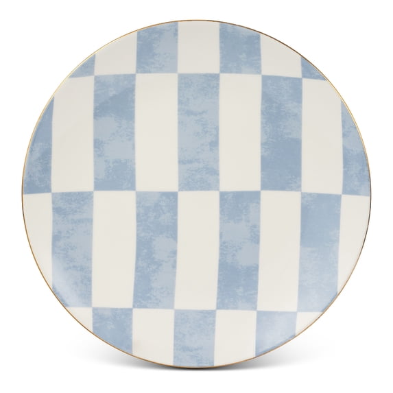 Thyme & Table Celine Ceramic Dinner Plate Blue