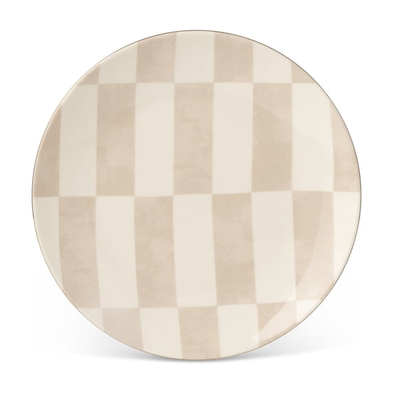 Thyme & Table Celine Ceramic Dinner Plate Tan