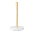 thumbnail image 1 of Thyme & Table Non-Slip Bamboo and Ceramic Paper Towel Holder, 1 of 6