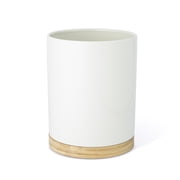 Thyme & Table Ceramic Bamboo Kitchen Utensil Holder