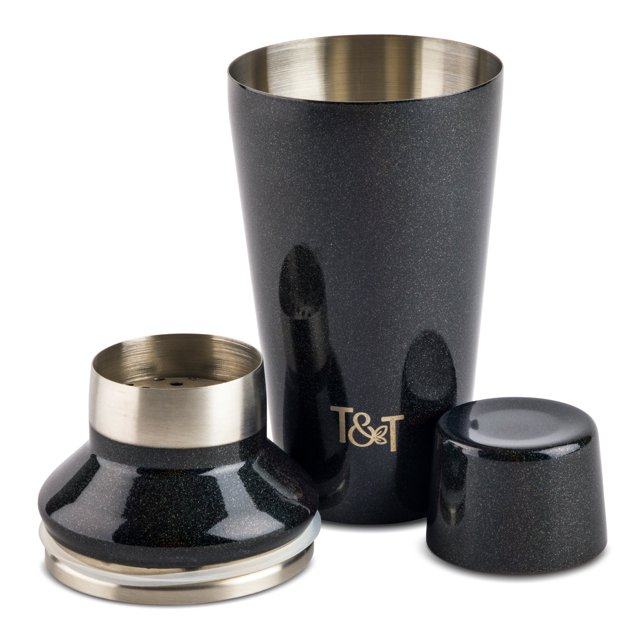 Thyme & Table Cocktail Shaker, Black Iridescent