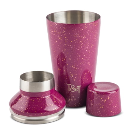Thyme & Table Cocktail Shaker, Magenta Sparkle
