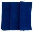 thumbnail interactive-video image 1 of Thyme & Table Blue Cotton Waffle Kitchen Towels (3 Count), 1 of 7