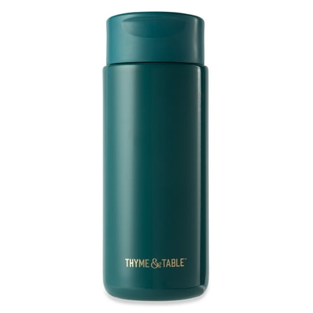Thyme & Table 22 fl oz Stainless Steel Coffee Tumbler, Teal
