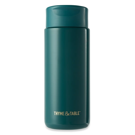 Thyme & Table 22 fl oz Stainless Steel Coffee Tumbler, Teal