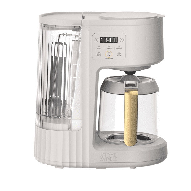 Thyme & Table 12-Cup Programmable Drip Coffee Maker with 60oz
