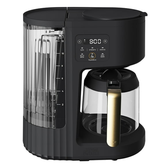 Thyme & Table Drip Coffee Maker, Slate Grey