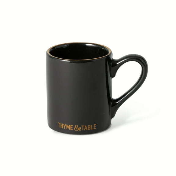 Thyme & Table Espresso Mug, Black