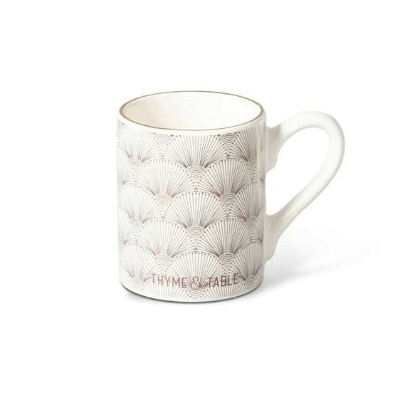 Thyme & Table Espresso Mug, Sand White