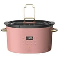 thumbnail interactive-video image 1 of Thyme & Table 6QT Programmable Slow Cooker, Faded Rose, 1 of 11