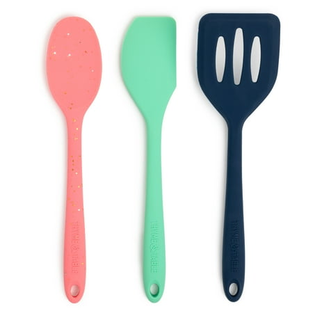 Thyme & Table Food Safe Silicone Kitchen Mini Tools, 3-Piece Set