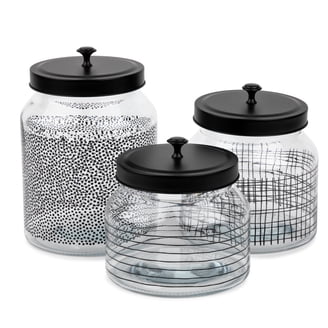 Glass Jar Sets for Kitchen Storage