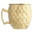 thumbnail interactive-video image 1 of Thyme & Table 17 fl oz Gold Stainless Steel Moscow Mule Mug, 1 of 7
