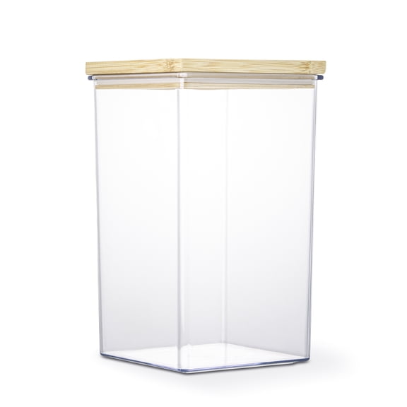 Thyme & Table Large 11.6 Cup Pantry Storage Container with Bamboo Lid