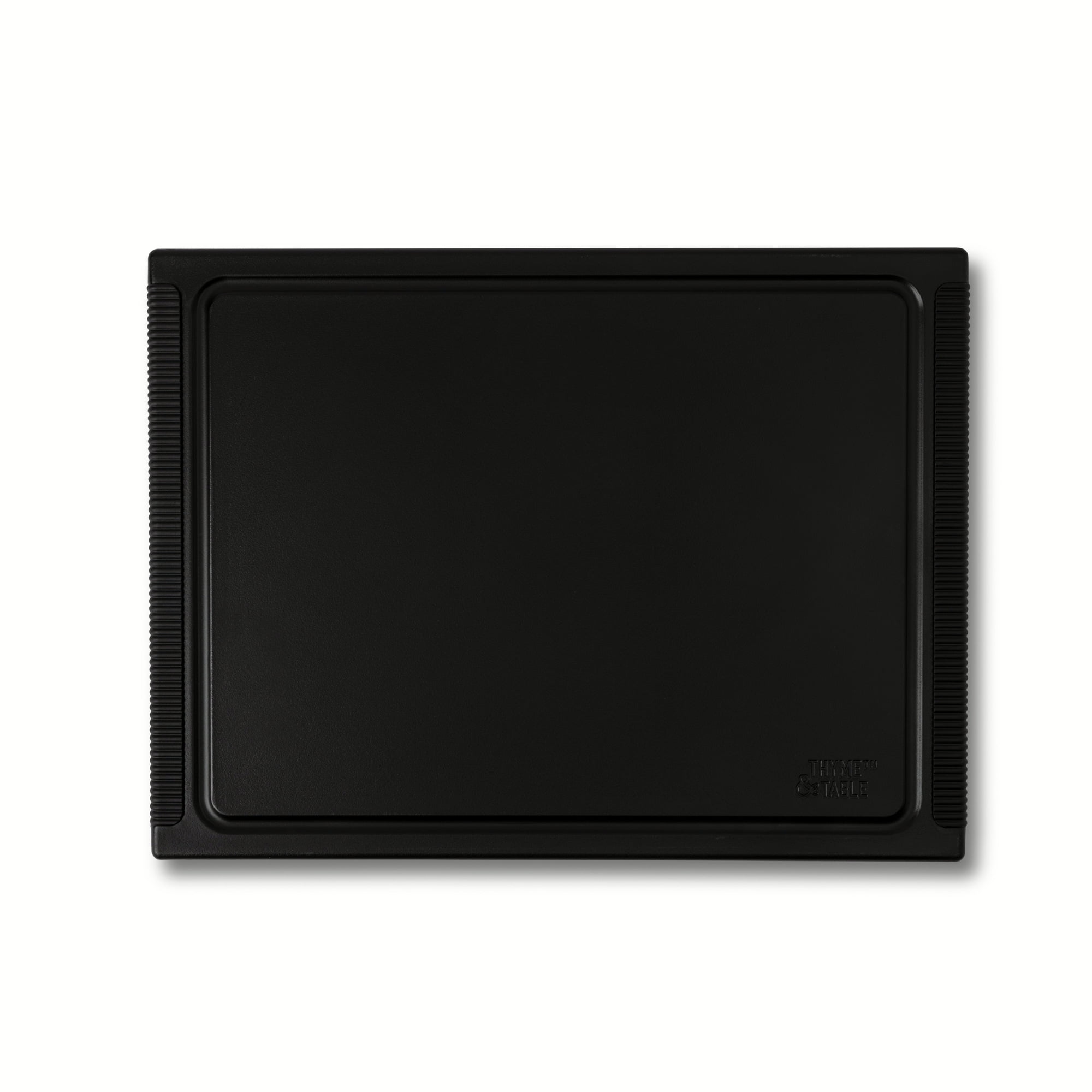 Thyme & Table Large 12"x16" Poly Cutting Board - Black - Walmart.com