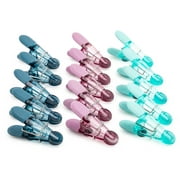 Thyme & Table Magnetic Bag Clips, 15-Piece Set, Multi Color