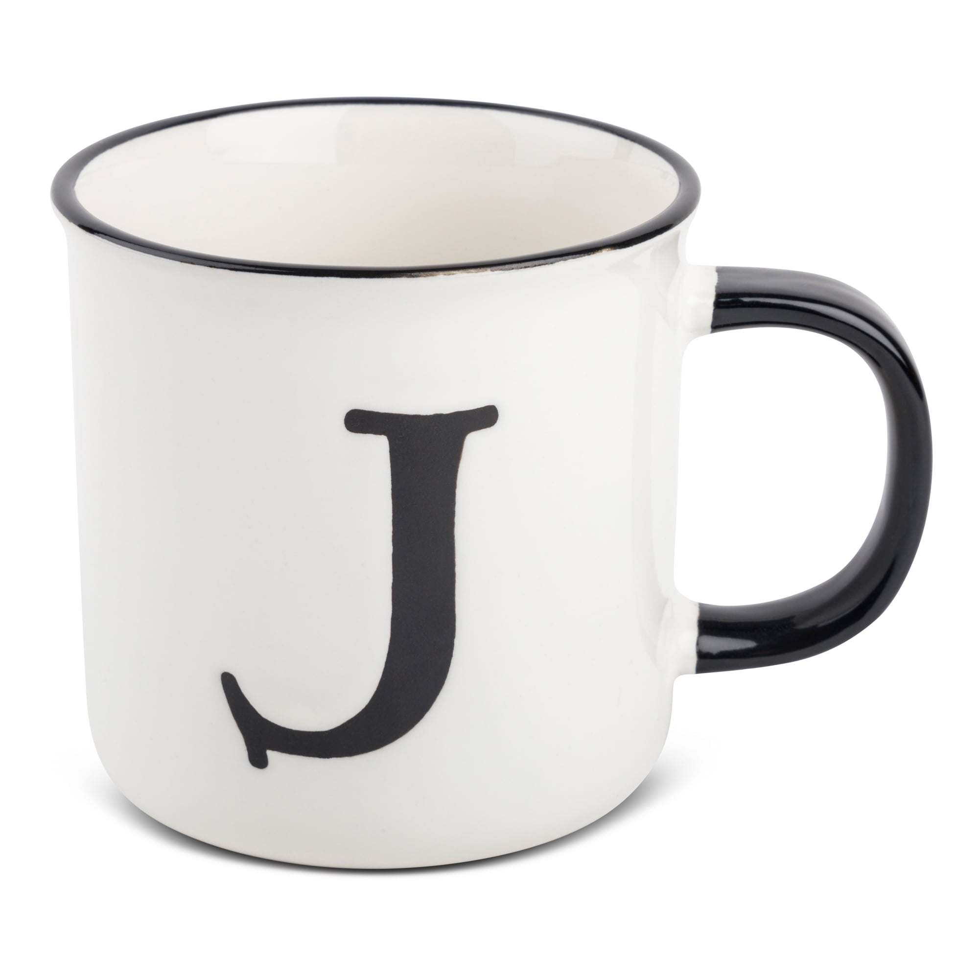 Bee & Willow ™ Spring Floral Monogram Letter 16 oz. Mug